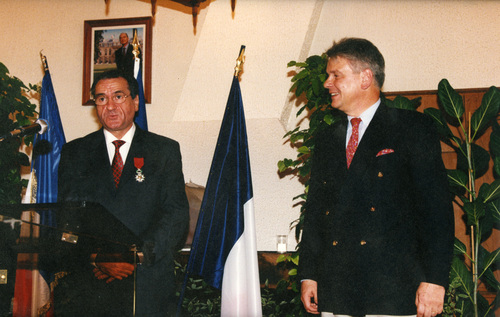 avec Alain Richard, ancien Ministre de la Défense